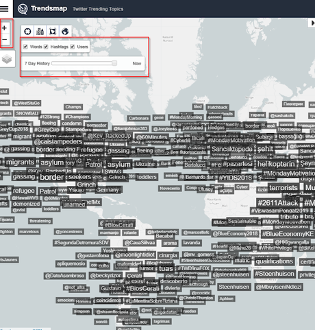 Monitorización en Twitter: el qué, con Trendsmap Monitorización en Twitter: el qué, con Trendsmap