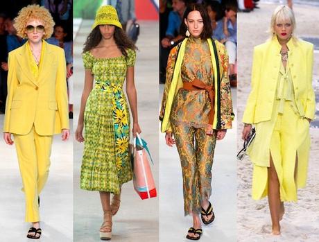 colores de moda primavera 2019 amarillo