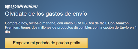 amazon premium periodo prueba gratis