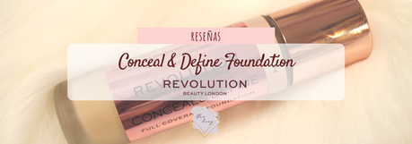 Conceal and Define Foundation Review Opinión Wear Test