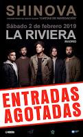 Concierto de Shinova en La Riviera