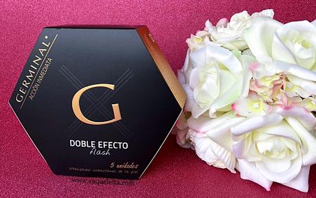 Piel Fresca, Descansada y Luminosa con las Ampollas de Acción Inmediata Doble Efecto Flash de Geminal
