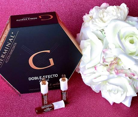 Piel Fresca, Descansada y Luminosa con las Ampollas de Acción Inmediata Doble Efecto Flash de Geminal