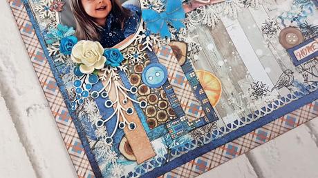 Tutorial Scrapbooking: Layout Navidad en casa, con Kora Projects Tutorial Scrapbooking: Layout Navidad en casa, con Kora Projects