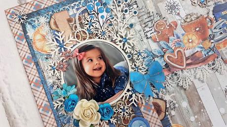 Tutorial Scrapbooking: Layout Navidad en casa, con Kora Projects