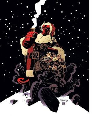 Holiday Hellboy, figura de coleccionista de Mantic Games para Hellboy Board Game