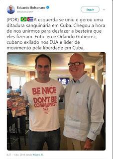 Bolsonaro tira el carro de guerra de Trump