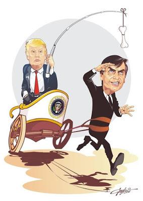 Bolsonaro tira el carro de guerra de Trump