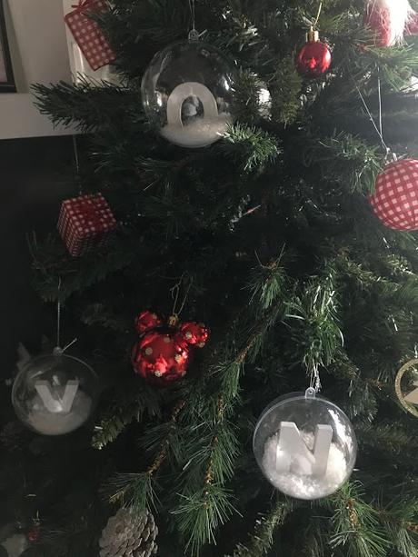 DIY DE NAVIDAD, BOLAS PARA EL ARBOL PERSONALIZADAS.-