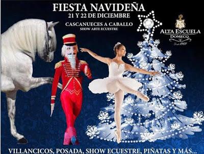 FIESTA NAVIDEÑA Y SHOW DE ARTE ECUESTRE “CASCANUECES A CABALLO”