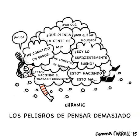 Las sinceras ilustraciones de Gemma Correll sobre los trastornos mentales