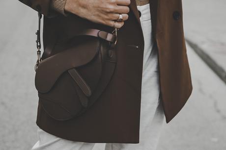 COLORES NEUTROS - LOOK CASUAL bolso clon dior