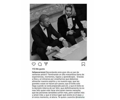 ¿Se casó con un hombre? La foto de Maluma (@maluma) que causó revuelo en #Instagram (FOTO)