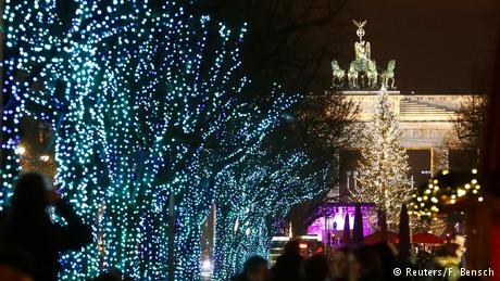 Iluminaciones navideñas en Alemania.