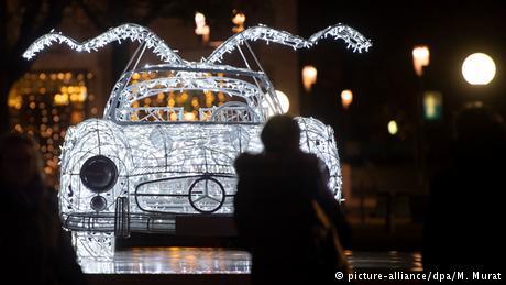 Iluminaciones navideñas en Alemania.