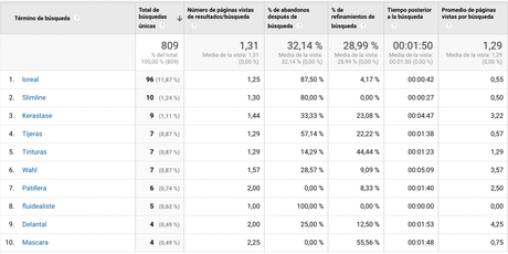 Cómo sacarle provecho a los insights de búsquedas de usuarios en nuestro sitio web