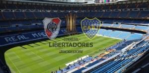 River Plate y Boca Juniors buscan ganar la Copa Libertadores en el Santiago Bernabéu