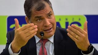 Interpol niega emitir difusión roja contra Correa