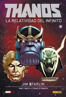El Thanos de Starlin VIII: Amante de Muerte (La nueva trilogía del Infinito y sus tie ins)