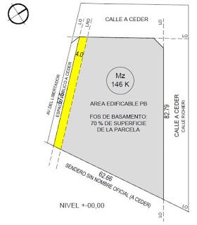 Remataron lotes del Tiro Federal