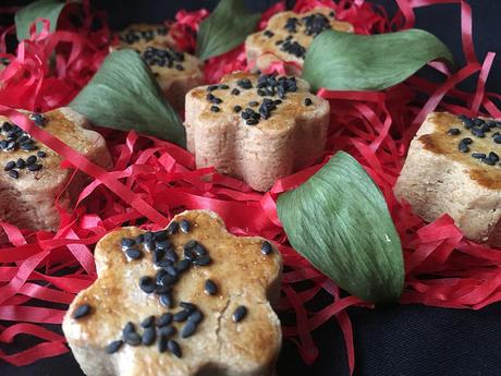 polvorones de gofio y coco