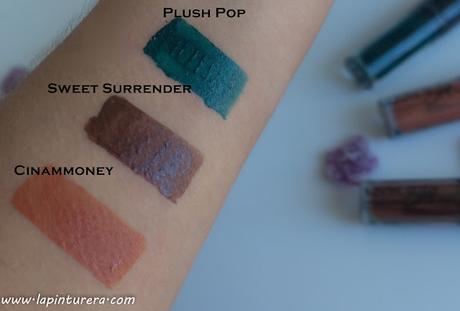 Set de labiales Slip Tease de Nyx 14 swatches marrón