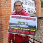 En el ejido de Rodrigo se derrumba Ciudad Maderas / foto: Héctor M Guevara