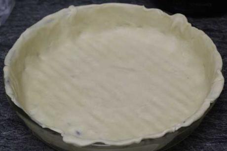 Quiche de bacon casera Quiche de bacon casera