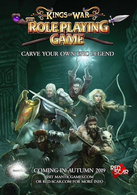 Kings of War The RPG, en verano-otoño de 2019