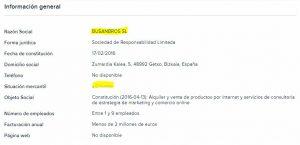 No Creas Nada Está Sostenida Por Una Empresa Liquidada Y Disuelta