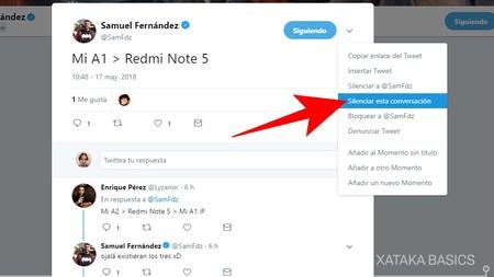 30 Trucos + 1 Para Twitter, Conviértete En Un Experto Silencia Conversacion