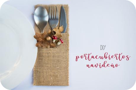 DIY: Portacubiertos navideños