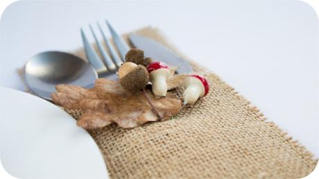 DIY: Portacubiertos navideños DIY: Portacubiertos navideños