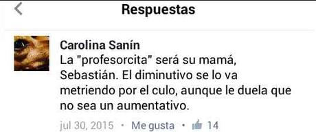 Diatriba contra Carolina Sanín