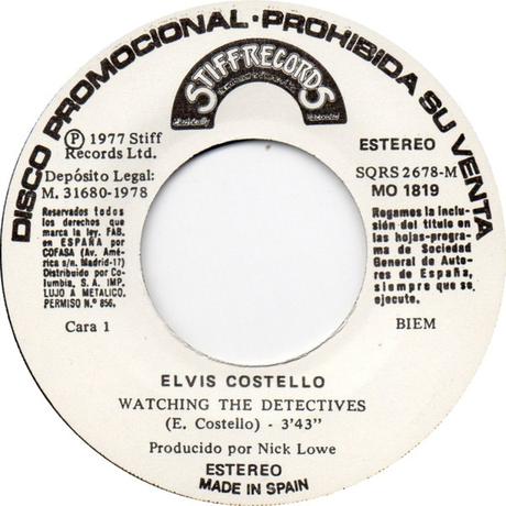 Elvis Costello Watching Detectives 1978 (1977)