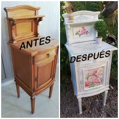 Renovar una mesita por encargo Renovar una mesita por encargo