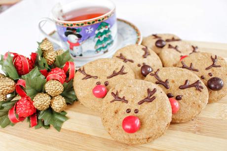 Galletitas navideñas súper saludables