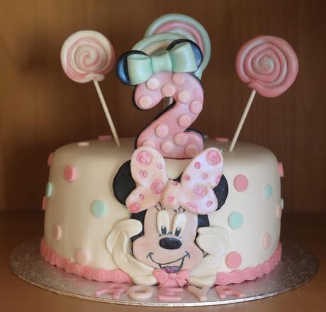 Tarta Minnie 2 Años Tarta Minnie 2 Años