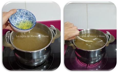 Consomé o caldo de Navidad Consomé o caldo de Navidad