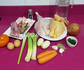 Consomé o caldo de Navidad Consomé o caldo de Navidad