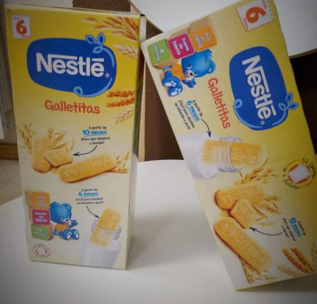 PequeGalletas de Nestle.