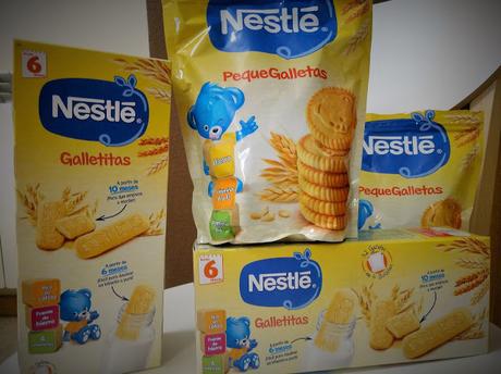 PequeGalletas de Nestle.
