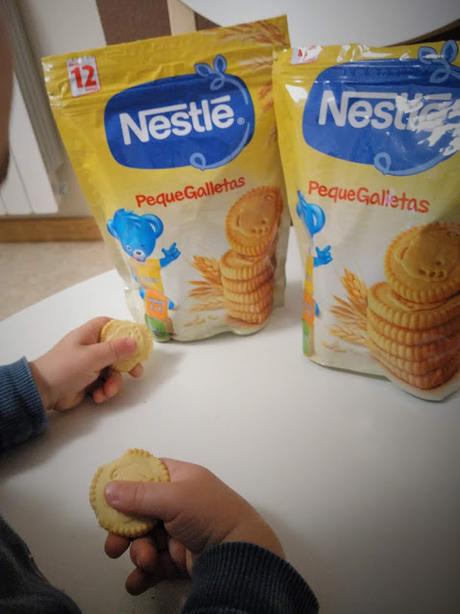 PequeGalletas de Nestle.