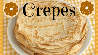 Como hacer crepes caseros,postre fácil,ideal para una merienda