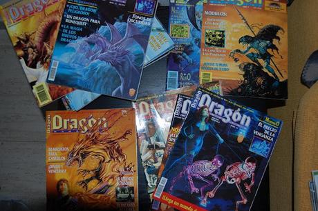 Buscando Dragón Magazine para Sinergia de Rol y Proyecto Dragón Magazine