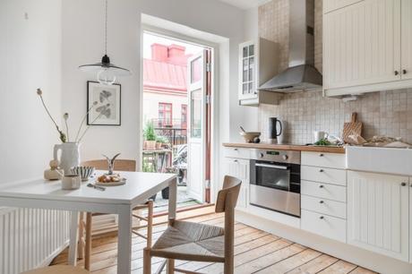 Encantador estudio de una habitación