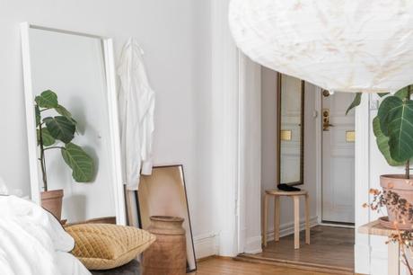 Encantador estudio de una habitación