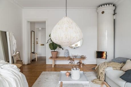 Encantador estudio de una habitación