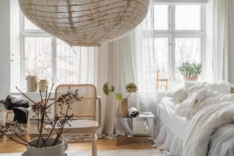 Encantador estudio de una habitación