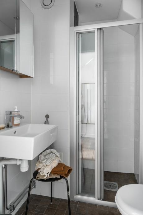 Encantador estudio de una habitación